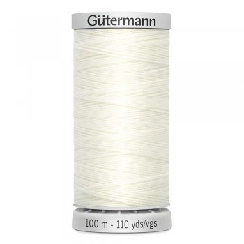 En rulle med extra stark offwhite tråd