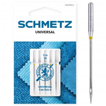Symaskinsnålar universalnål nr 110 från Schmetz