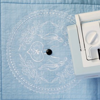 Cireksömnadstillbehör för Janome symaskiner med kvadratiskt spollock