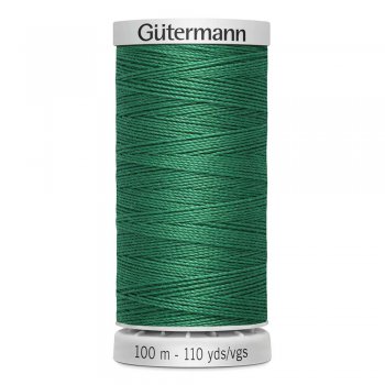 En rulle med extra stark grön tråd