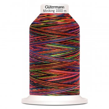 Gütermann Miniking multicolor overlocktråd färg 9842