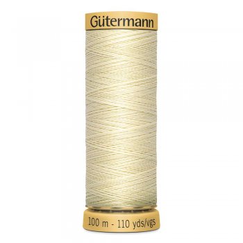 Bomullstråd 100 meter Gutermann