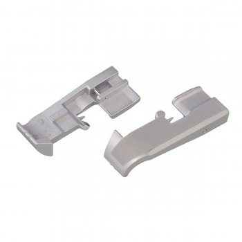 Pressarfot med teflonsula för bra glid på vinyl, skinn med mera för Baby Lock