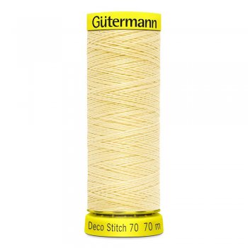 Gutermann Deco Stitch ljusgul