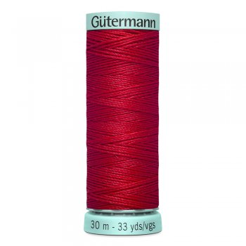 Knapphålssilke Gutermann rod