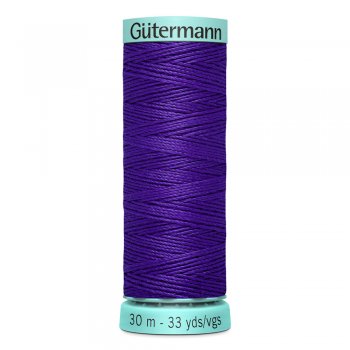 Knapphålssilke Gutermann lila