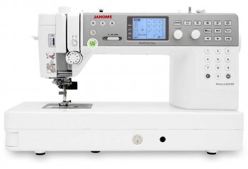 Janome Memory Craft 6700P semi-industriell symaskin i robust metallutförande