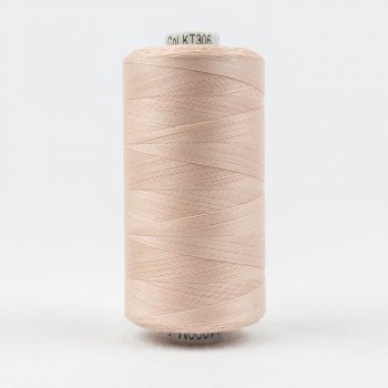 Wonderfil konfetti bomulllstrad vit rosa