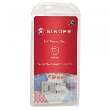 1/4 inch pressarfot för Singer symaskiner