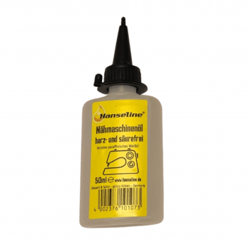 Plastflaska med fin symaskinsolja 50 ml