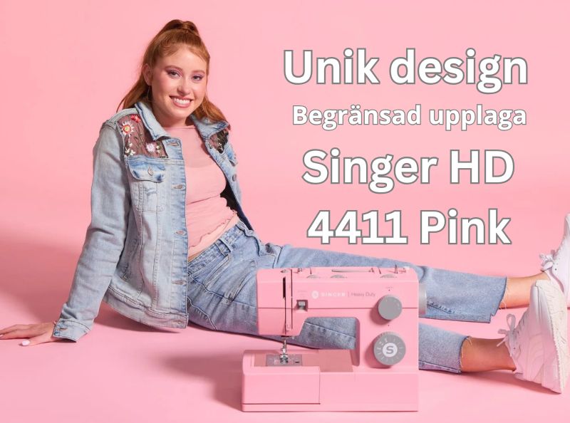 Rosa symaskin, Singer HD 4411 Pink